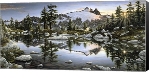 Framed Alpenglow Print