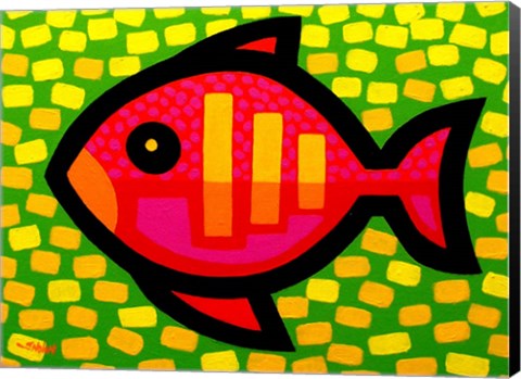 Framed Big Fish Print