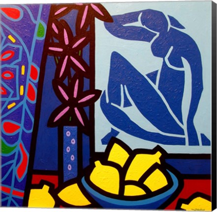Framed Homage To Matisse 1 Print