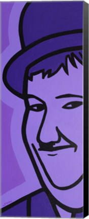 Framed Oliver Hardy Print