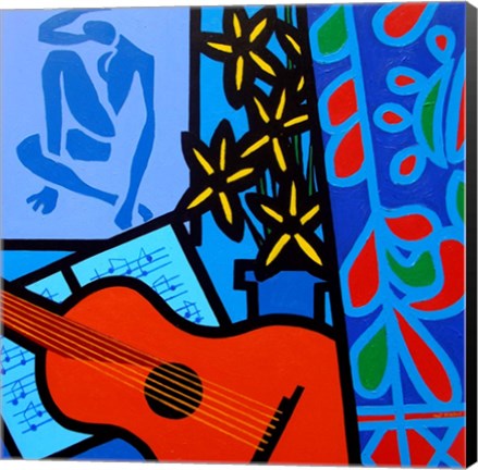 Framed Still Life With Matisse 2 Print