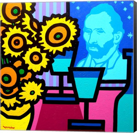 Framed Still Life With Vincent Print