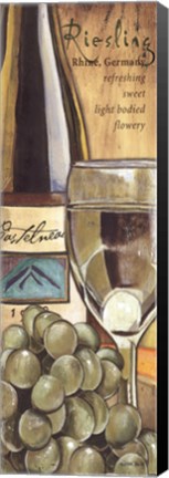 Framed Riesling Print