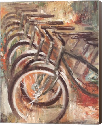 Framed Bicyclette II Print