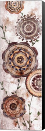 Framed Global Garden I Print