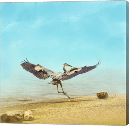 Framed BeachDancing Print