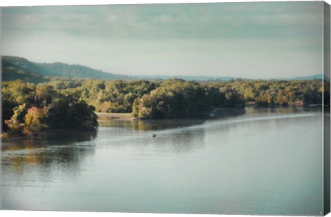 Framed Autumn's Knocking On The Door Print