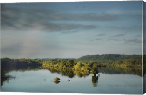 Framed Morning Reflection Print