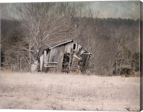 Framed Remains Of Winter Print
