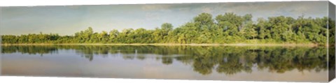 Framed Tennessee River Reflections Print
