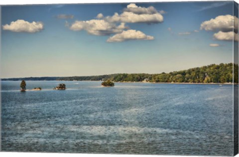 Framed Tiny Islands Print