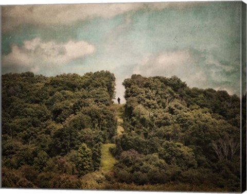 Framed Uphill Climb Print