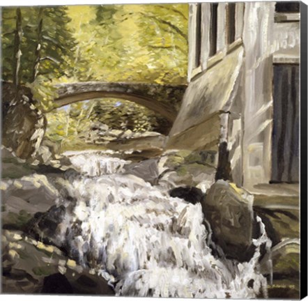 Framed Gatineau Park Ruins Print
