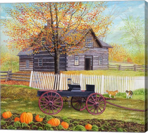 Framed Day on the Farm Print