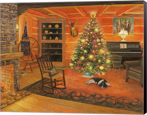 Framed Silent Night Print