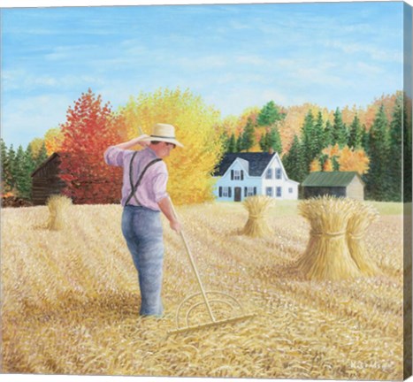 Framed Bountiful Harvest Print