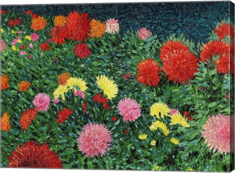 Framed Summer Flowers Print