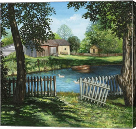 Framed Summer Serenity Print