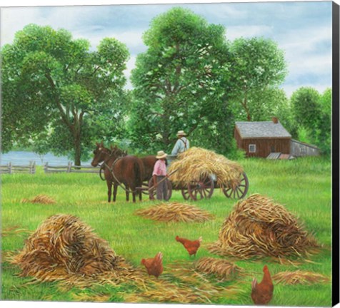 Framed Summers Bounty Print
