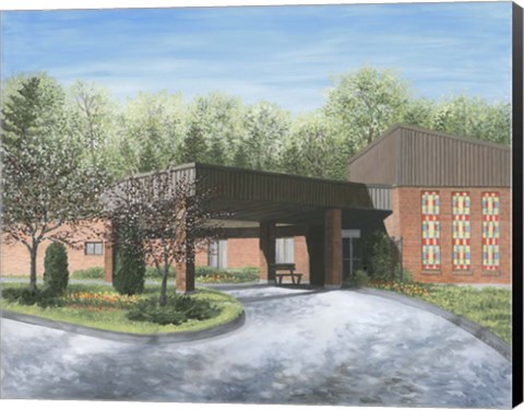 Framed Arnprior Nursing Home Print