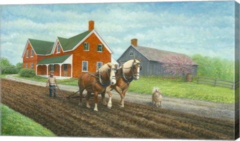 Framed Blessing of Spring Print