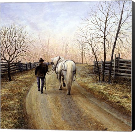 Framed End of Day CM Print