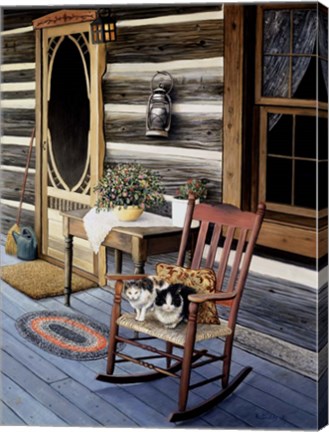 Framed My Front Porch Print