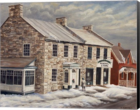 Framed Pakenham General Print
