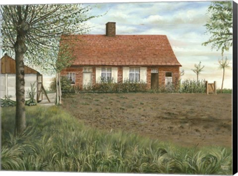 Framed Perneel Homestead Print