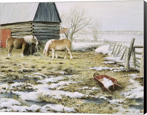 Framed Winter Day Print