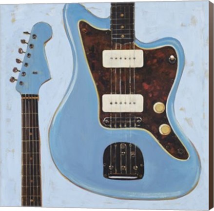 Framed Electric Blue Print