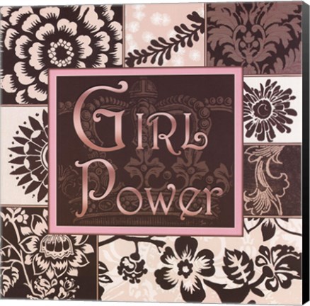 Framed Girl Power Print