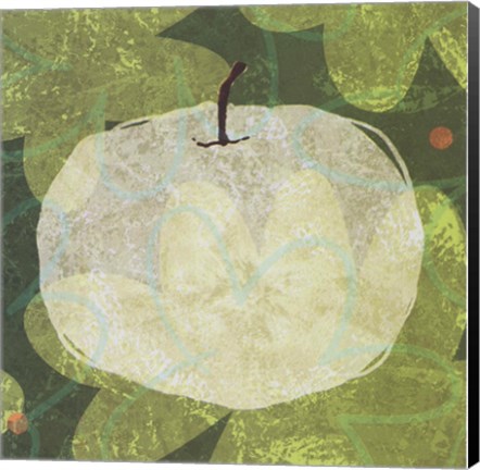 Framed Mod Apple Print