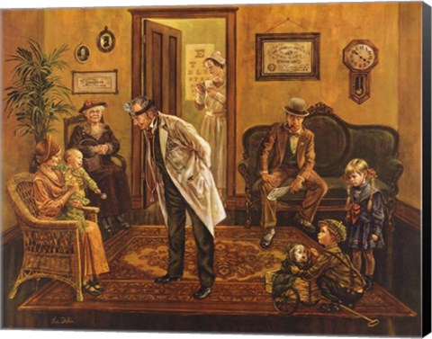 Framed Doctors Office Print