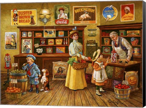 Framed Country Store Print