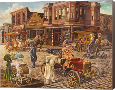 Framed Main Street Print