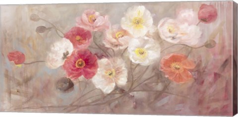 Framed Wild Poppies II Print