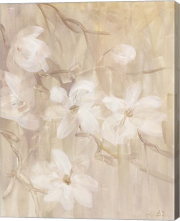 Framed Magnolias I Print