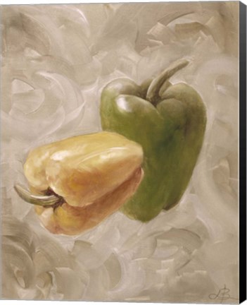 Framed Sweet Peppers IV Print