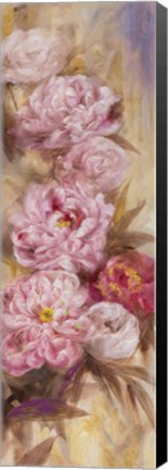 Framed Peonies I Print