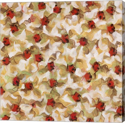 Framed Ladybugs Print