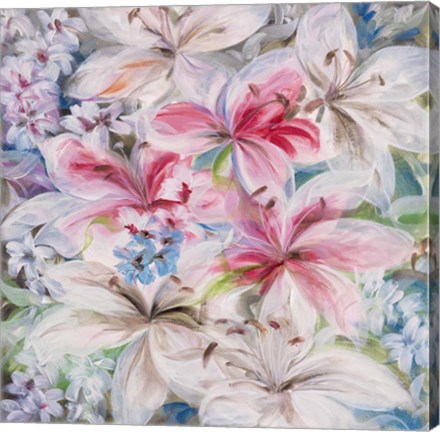 Framed Lily Patch Print