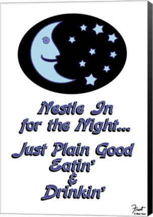 Framed Nestle In For The Night Print
