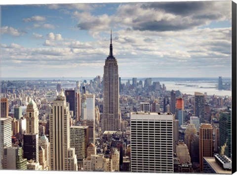 Framed NYC The Empire Print