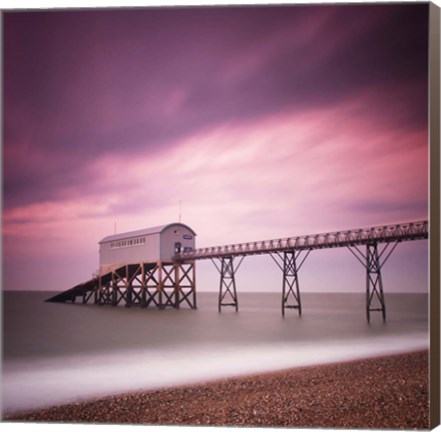 Framed Selsey Lifeboat Station Print