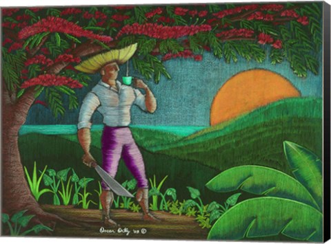 Framed Sombrero Print