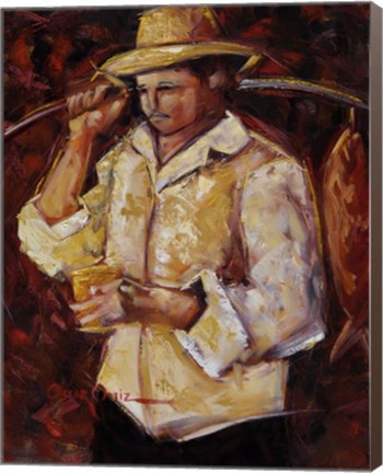Framed Jibaro De La Costa Print