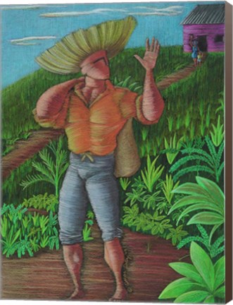 Framed Leaving Home Print