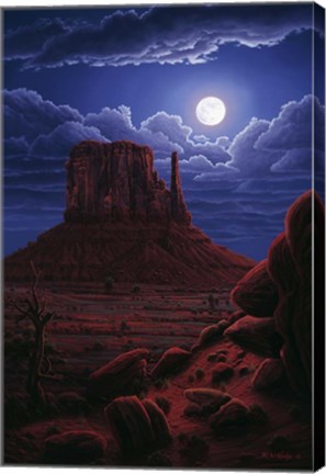 Framed Navaho Moon Print