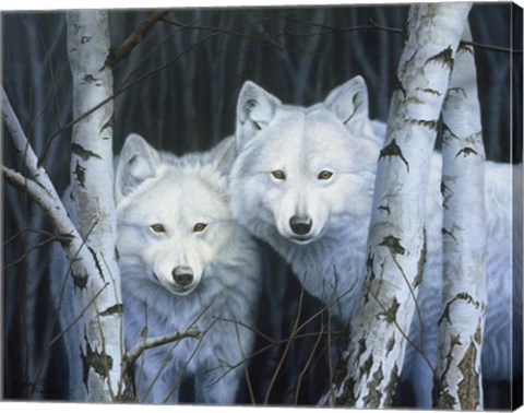 Framed White Magic Print